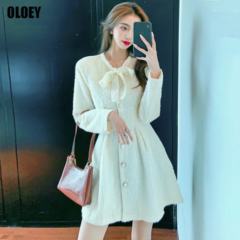 One Piece Ladies Elegant Office Mini Dresses Korean Women Autumn Clothing 2021 New Fashion Single-Breasted High-End Party Dress
One Piece Ladies Elegant Office Mini Dresses Korean Women Autumn Clothing 2021 New Fashion Single-Breasted High-End Party Dress