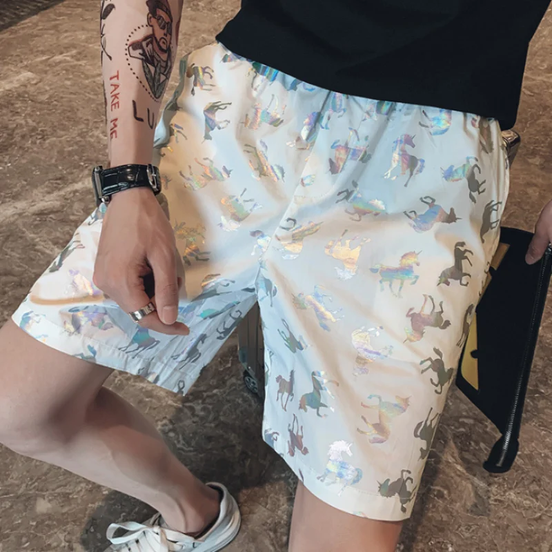 2021 men's summer new enzyme wash shorts classic knee print cartoon butterfly pony high quality plus size shorts
2021 men's summer new enzyme wash shorts classic knee print cartoon butterfly pony high quality plus size shorts