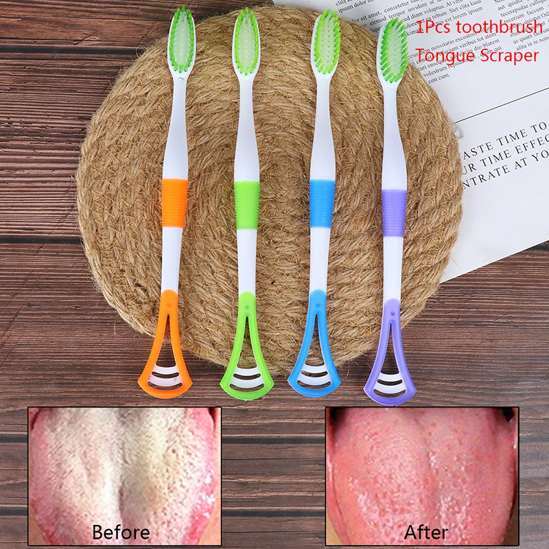 1pc Double Head Tongue Brush Tongue Cleaner Scraper Cleaning Tongue Scraper For Oral Care Oral Hygiene Keep Fresh Breath RANDOM
1pc Double Head Tongue Brush Tongue Cleaner Scraper Cleaning Tongue Scraper For Oral Care Oral Hygiene Keep Fresh Breath RANDOM