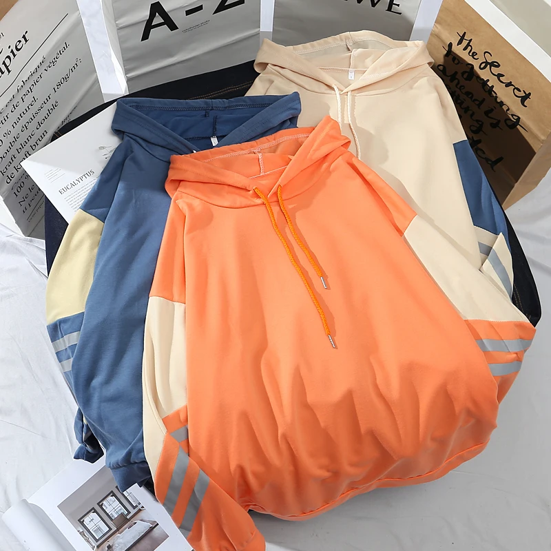 Autumn And Winter Harajuku loose women 2020 new Korean student drawstring lazy style hooded jacket stitching casual hooded
Autumn And Winter Harajuku loose women 2020 new Korean student drawstring lazy style hooded jacket stitching casual hooded