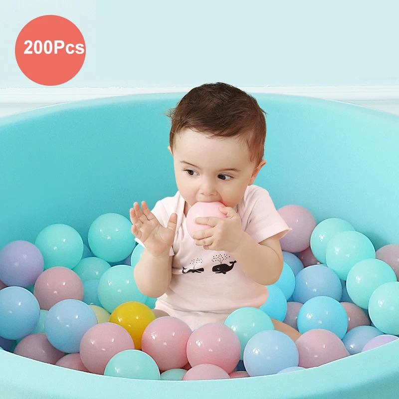 7 см детские пластиковые красочные шарики утолщенные водяные пузырьки для