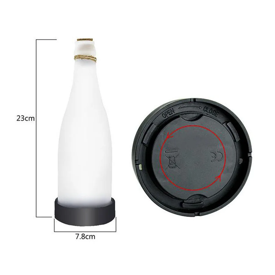 Thrisdar Solar Flickering Flame Lamps Outdoor Solar Powered Retro Wine Bottle Hanging Lamp Garden Patio Landscape Night Lights
Thrisdar Solar Flickering Flame Lamps Outdoor Solar Powered Retro Wine Bottle Hanging Lamp Garden Patio Landscape Night Lights