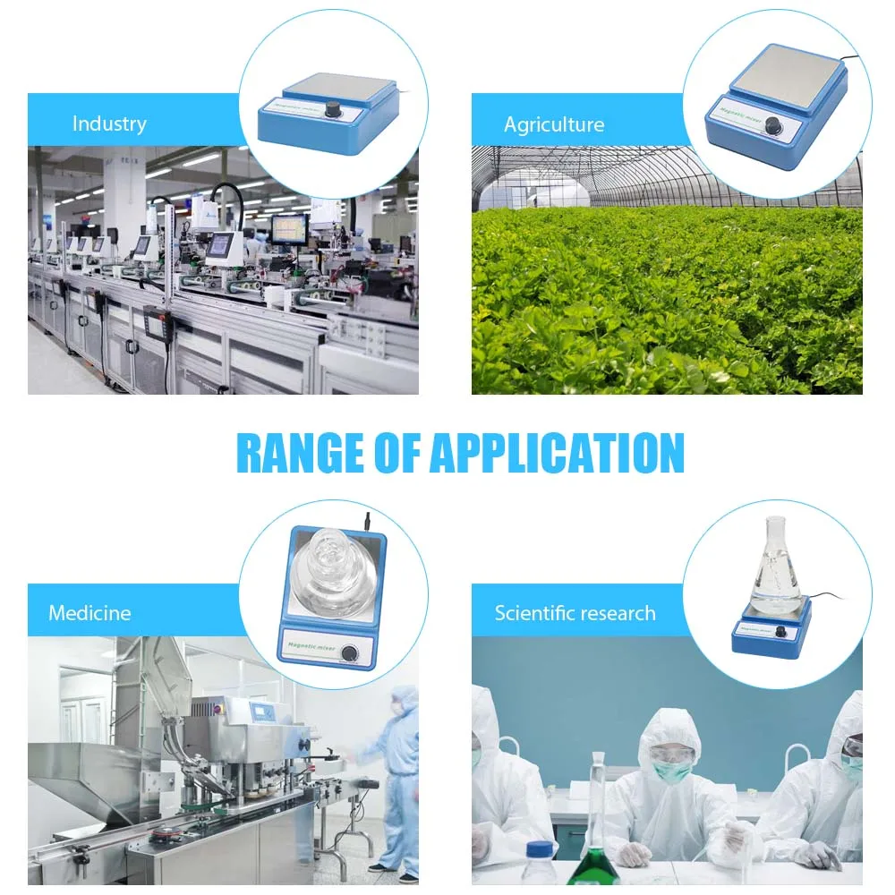 New Magnetic Stirrer Magnetic-mixer with Stir Bar 2400 rpm Max Stirring Capacity 3000ml Volume for Scientific Research Industry
New Magnetic Stirrer Magnetic-mixer with Stir Bar 2400 rpm Max Stirring Capacity 3000ml Volume for Scientific Research Industry