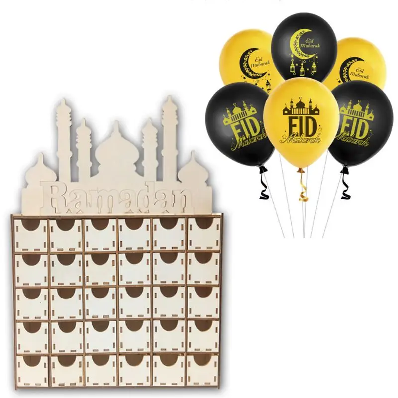 Wood Eid Mubarak Ramadan Advent Calendar Countdown Drawer Muslim Islamic Castle
Wood Eid Mubarak Ramadan Advent Calendar Countdown Drawer Muslim Islamic Castle