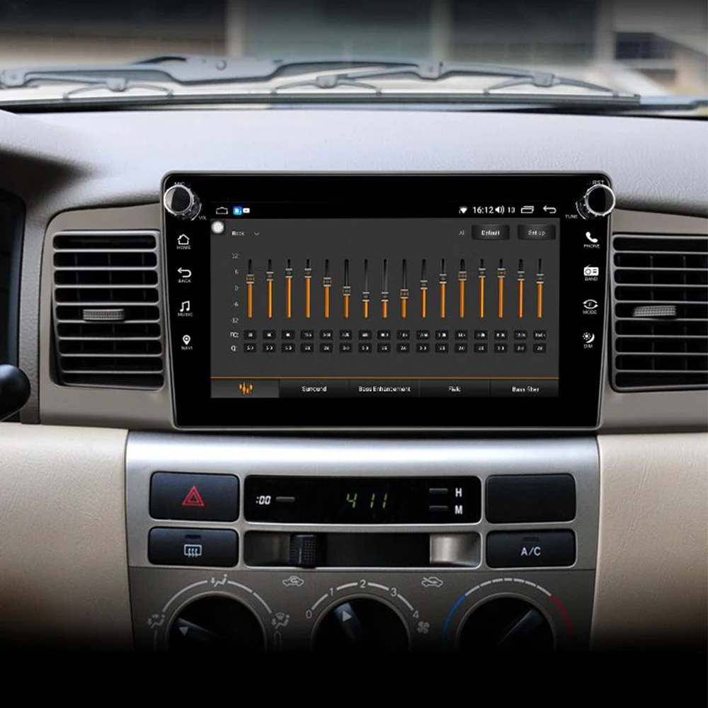 Android 10 0 автомобильный радио головное устройство 8 дюймов IPS 1280*720 Восьмиядерный GPS