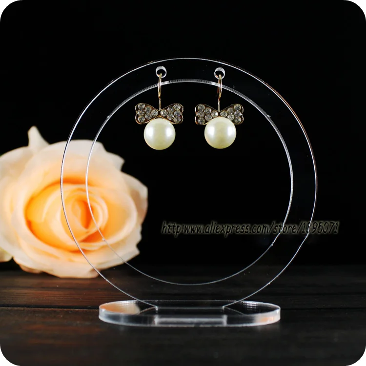 Promotional Round Earring Display Stand Acrylic Earrings Display Rack Shelf Jewelry Holder Earring Hanger Showcase
Promotional Round Earring Display Stand Acrylic Earrings Display Rack Shelf Jewelry Holder Earring Hanger Showcase