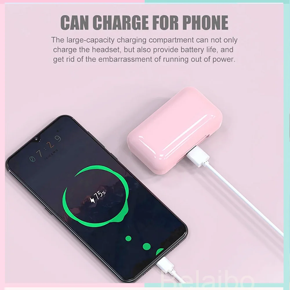 Original Macaron TWS Earphone Bluetooth 5.0 Wireless Headphone LED Display Touch Control Stereo Sport Headest for Dropshipping
Original Macaron TWS Earphone Bluetooth 5.0 Wireless Headphone LED Display Touch Control Stereo Sport Headest for Dropshipping
