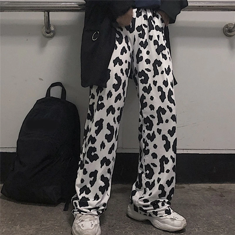 Cow Print Pants Women Korean Style Cow Print Wide Leg Pants Harajuku Trousers Summer Korean Clothes Streetwear Women
Cow Print Pants Women Korean Style Cow Print Wide Leg Pants Harajuku Trousers Summer Korean Clothes Streetwear Women