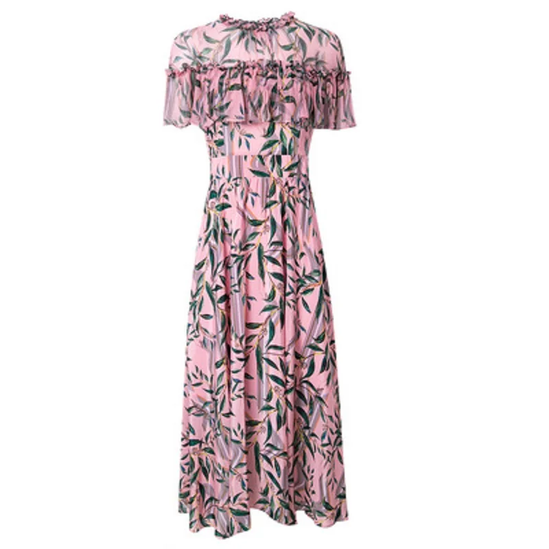 mulberry 2021 new fashion silk Printed dress women's short sleeve O-neck open shoulder skirt Holiday Beach slim dress plus 3XL
mulberry 2021 new fashion silk Printed dress women's short sleeve O-neck open shoulder skirt Holiday Beach slim dress plus 3XL