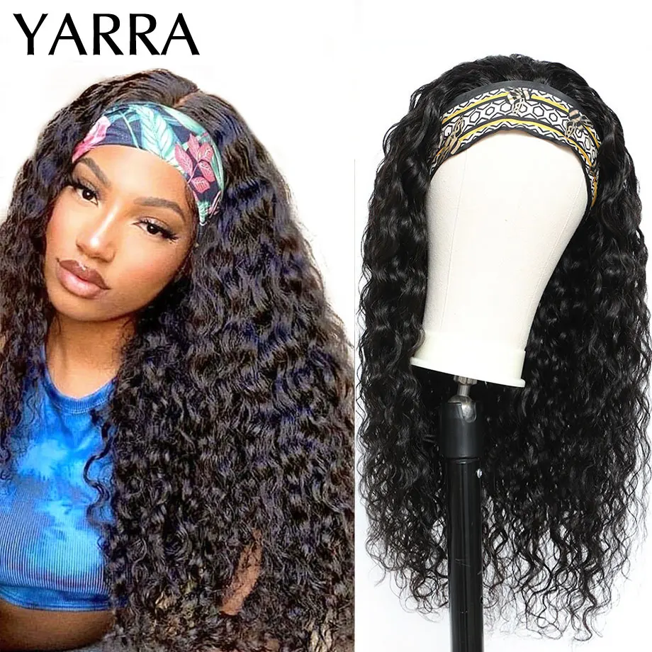 Water Wave Headband Wig Human Hair Silky Headband Scarf Wigs for Black Women Remy Brazilian Hair 180% No Glue Machine Made Yarra
Water Wave Headband Wig Human Hair Silky Headband Scarf Wigs for Black Women Remy Brazilian Hair 180% No Glue Machine Made Yarra