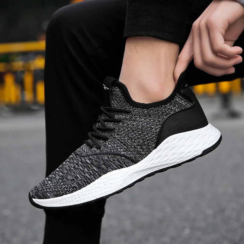 2019 Male Spring and Autumn Students Breathable Flying Woven Sports and Leisure Sports Shoes with Large Size Mens Shoes Loafers
2019 Male Spring and Autumn Students Breathable Flying Woven Sports and Leisure Sports Shoes with Large Size Mens Shoes Loafers