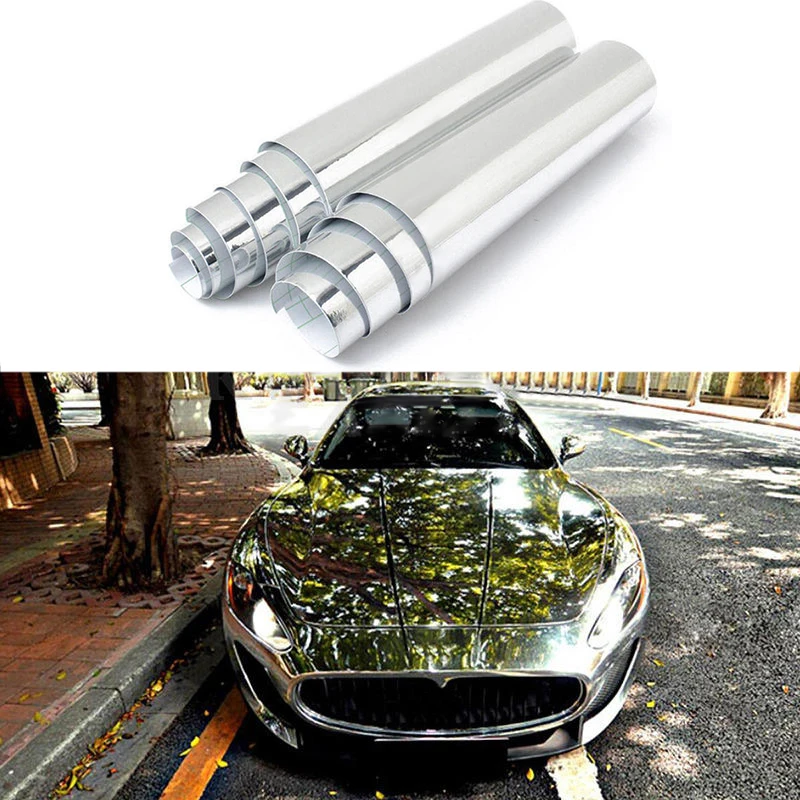 Mirror Film Sticker Flexible 30x152cm Wrap Decal Bubble free Waterproof Car Motorboat
Mirror Film Sticker Flexible 30x152cm Wrap Decal Bubble free Waterproof Car Motorboat