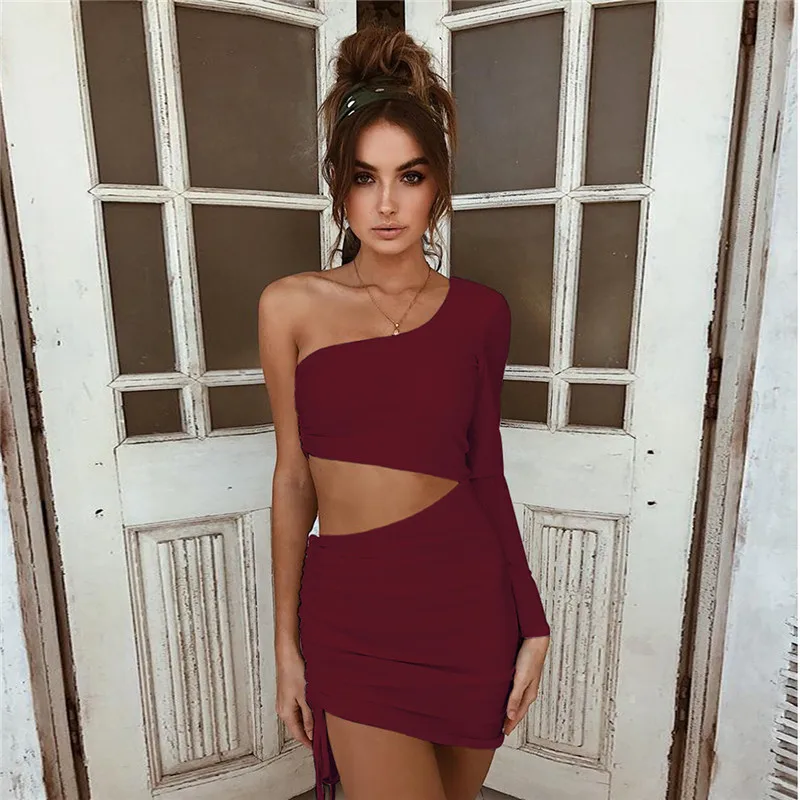 Mayata One Shoulder Summer Sexy Bodycon Dress Women Hollow Out Ruched Backless Bandage Mini Club Party Dress Orange White
Mayata One Shoulder Summer Sexy Bodycon Dress Women Hollow Out Ruched Backless Bandage Mini Club Party Dress Orange White