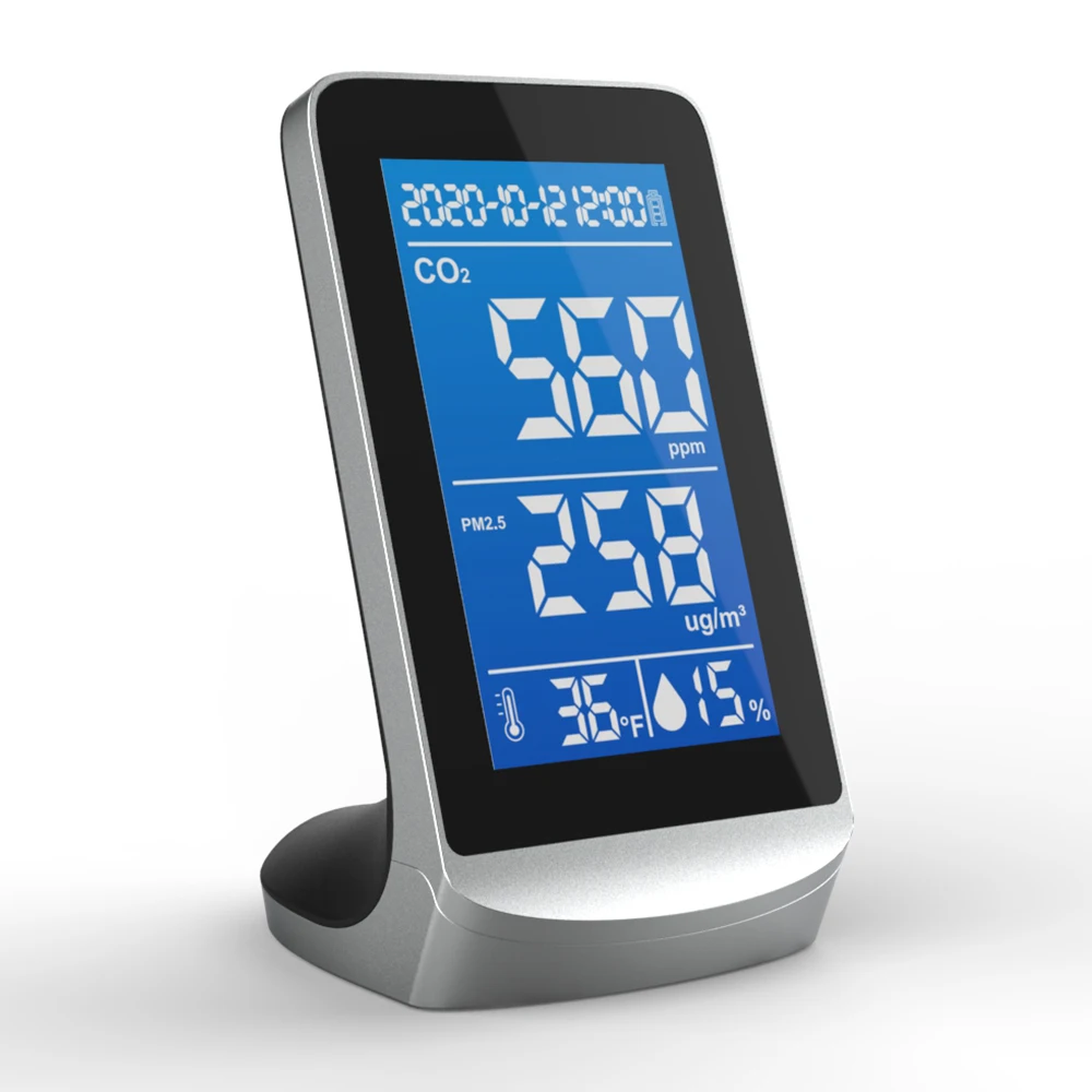 DM72D Gas Analyzer CO2 PM2.5 Temperature Humidity Detector Meter Air Quality Monitor Indoor Outdoor Efficient Detection Tools
DM72D Gas Analyzer CO2 PM2.5 Temperature Humidity Detector Meter Air Quality Monitor Indoor Outdoor Efficient Detection Tools