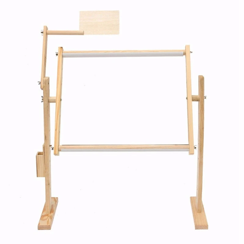 SHGO HOT-Adjustment Solid Wooden Frames Tabletop Crossstitch Embroidery Floor Stand For Needlework Sewing Handmade Tools Cross S
SHGO HOT-Adjustment Solid Wooden Frames Tabletop Crossstitch Embroidery Floor Stand For Needlework Sewing Handmade Tools Cross S