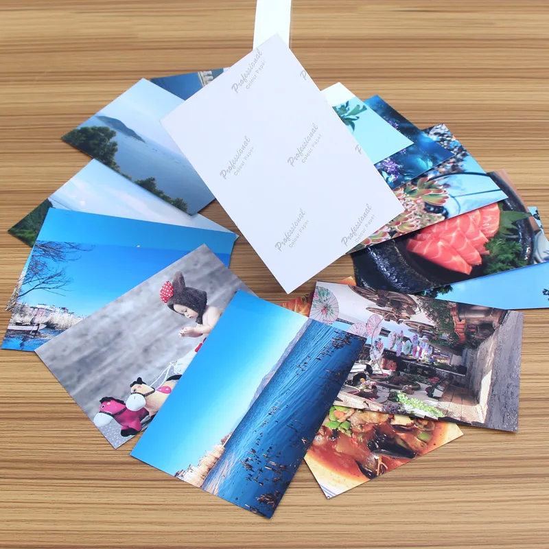 4R глянцевая фотобумага 260 г 6 дюймов яркая белая струйная бумага|photo paper|paper for photophoto