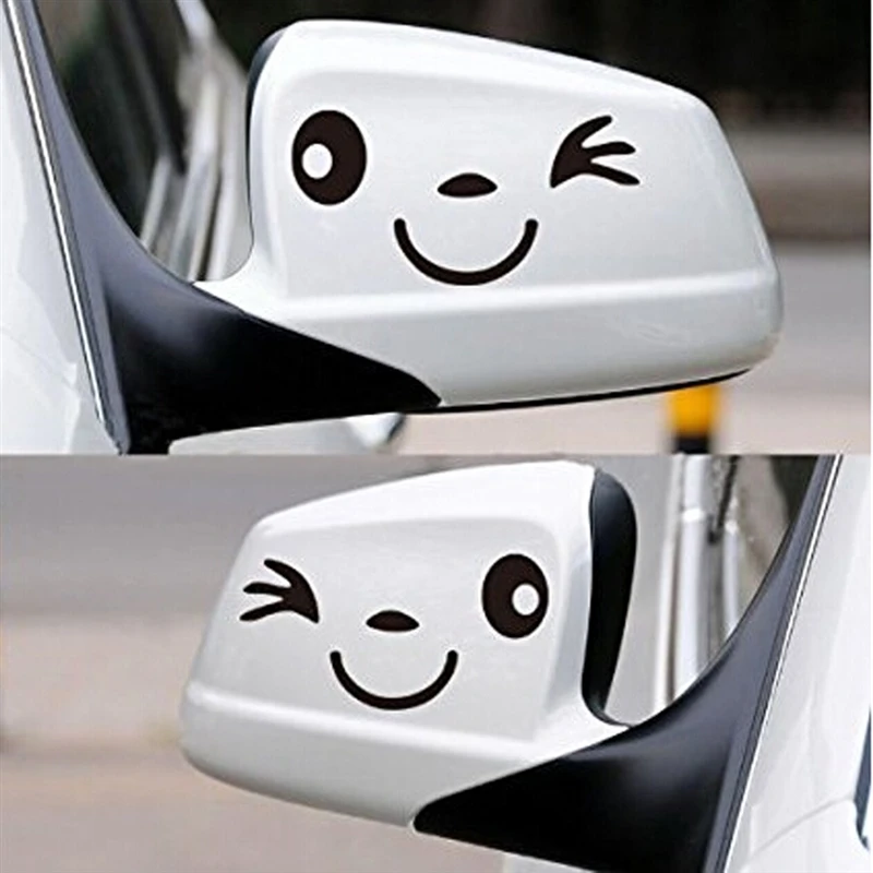 Reflective Cute Smile Car Sticker Rearview Mirror Sticker Car Styling Cartoon Smiling Eye Face Sticker Decal For All Cars
Reflective Cute Smile Car Sticker Rearview Mirror Sticker Car Styling Cartoon Smiling Eye Face Sticker Decal For All Cars