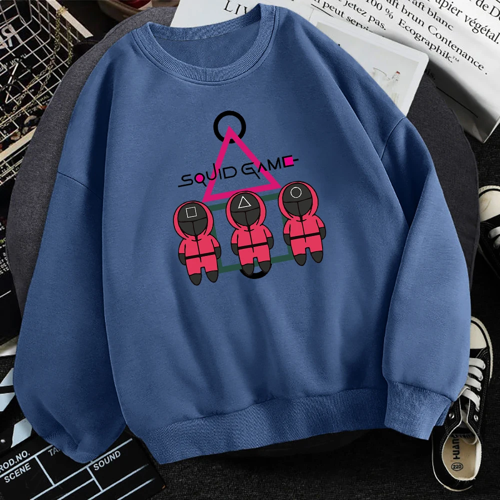 Korean TV Squid Game Print Hoodie Man Fleece Sweatshirt Autumn Winter Fleece Pullover Cartoon Character Hip Hop Streetwear Hoody
Korean TV Squid Game Print Hoodie Man Fleece Sweatshirt Autumn Winter Fleece Pullover Cartoon Character Hip Hop Streetwear Hoody