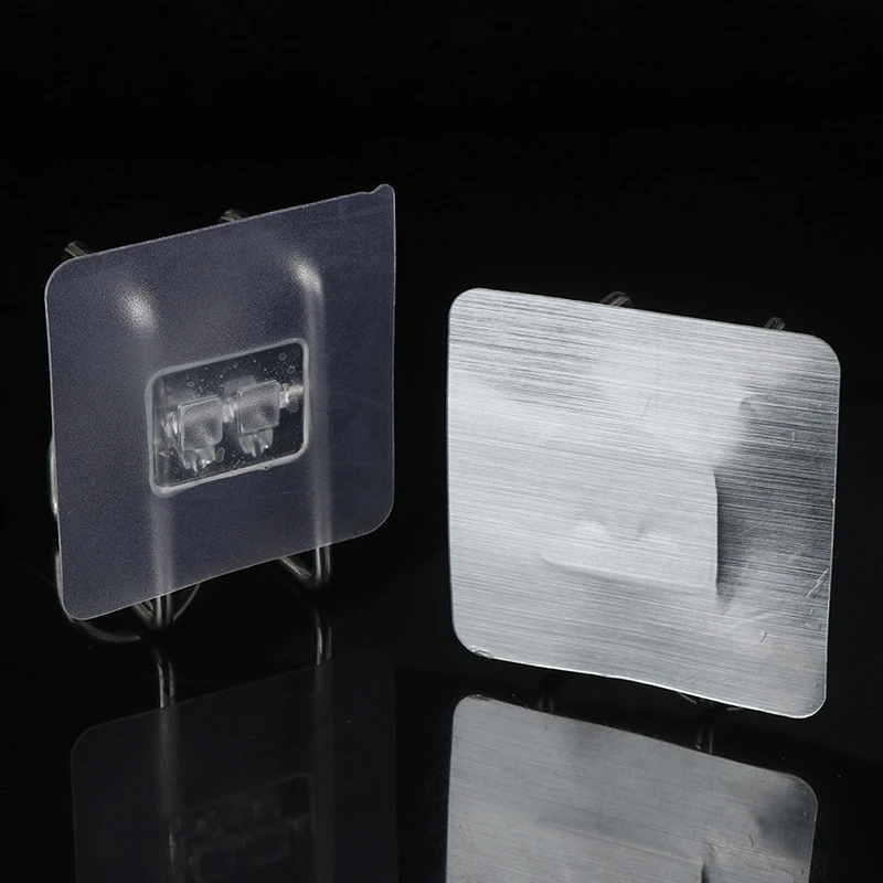 Stainless Steel Wall Hook Wash Basin Holder Kitchen Bathroom Wall Mounted Strong Adhesive Hook Door Sticky Hanger Holder
Stainless Steel Wall Hook Wash Basin Holder Kitchen Bathroom Wall Mounted Strong Adhesive Hook Door Sticky Hanger Holder