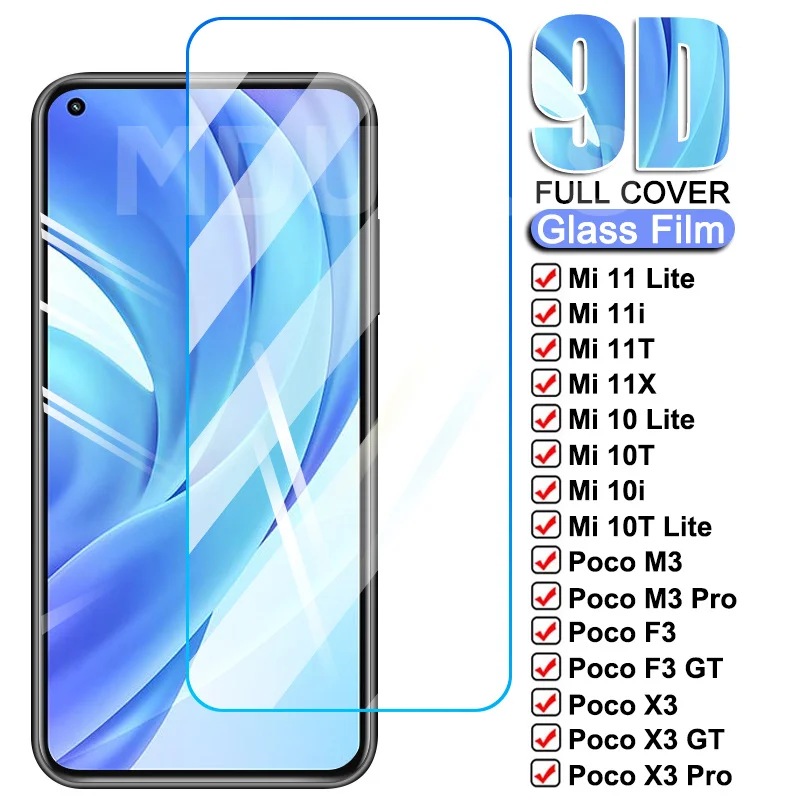9D Защитное стекло для Xiaomi Mi 11 10 10T Lite 11X 11T Pro 10i 11i защита для экрана Poco X3 X2 M3 M2 C3 F3 F2 F1 закаленная пленка
9D Защитное стекло для Xiaomi Mi 11 10 10T Lite 11X 11T Pro 10i 11i защита для экрана Poco X3 X2 M3 M2 C3 F3 F2 F1 закаленная пленка