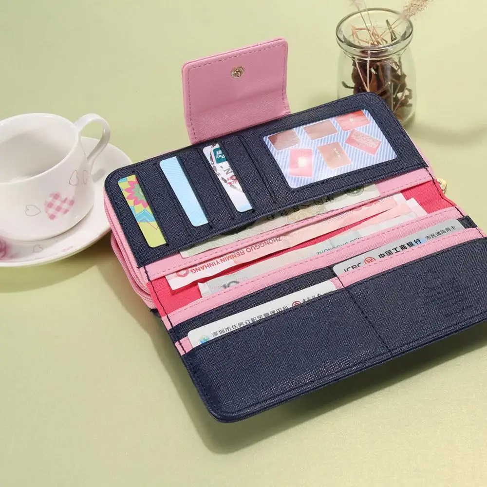 Fashion Long Women's Wallets Casual Card Holder Female Zipper ID Card Case Pocket Clutch Bag for Women Purse Coin Money Bags
Fashion Long Women's Wallets Casual Card Holder Female Zipper ID Card Case Pocket Clutch Bag for Women Purse Coin Money Bags