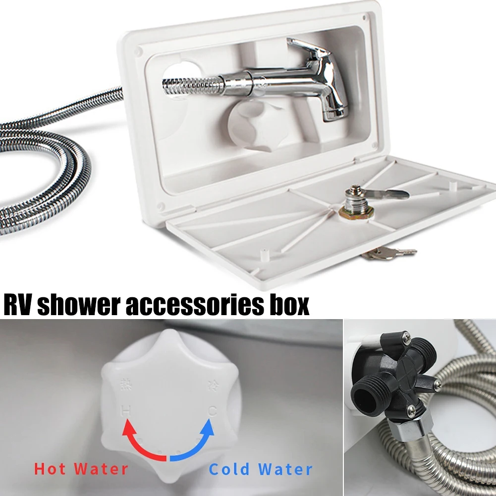 RV Shower With Lock Boat Marine Camper Motorhome Caravan Accessories Box RV External Exterior Shower Camper Accessories
RV Shower With Lock Boat Marine Camper Motorhome Caravan Accessories Box RV External Exterior Shower Camper Accessories
