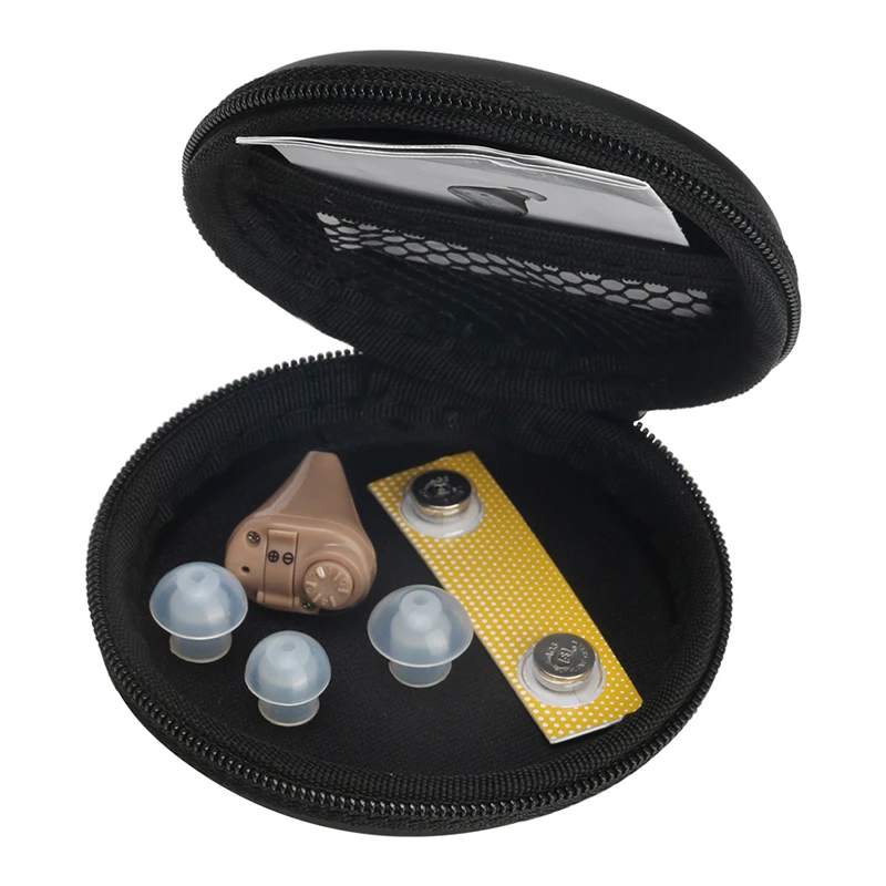 K-82 Mini Digital Hearing Aid In-Ear Adjustable Tone Wireless Hearing Aids High Quality invisible sound amplifier
K-82 Mini Digital Hearing Aid In-Ear Adjustable Tone Wireless Hearing Aids High Quality invisible sound amplifier