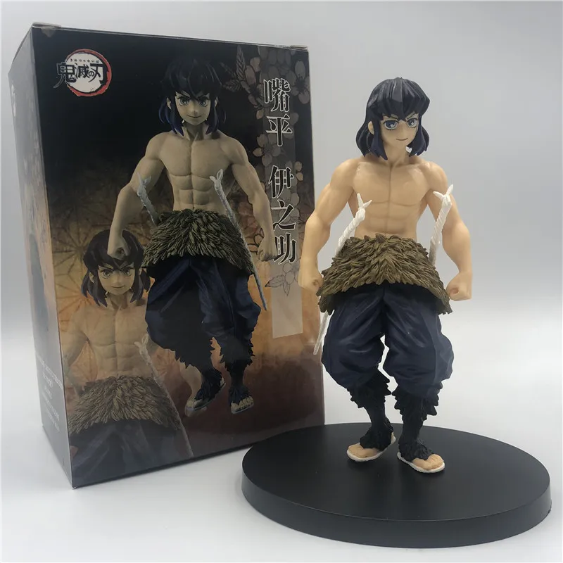 Demon Slayer Hashibira Inosuke Real Face Standing Ver. PVC Action Figure Kimetsu no Yaiba Tanjirou Inosuke Classic Color 16cm
Demon Slayer Hashibira Inosuke Real Face Standing Ver. PVC Action Figure Kimetsu no Yaiba Tanjirou Inosuke Classic Color 16cm