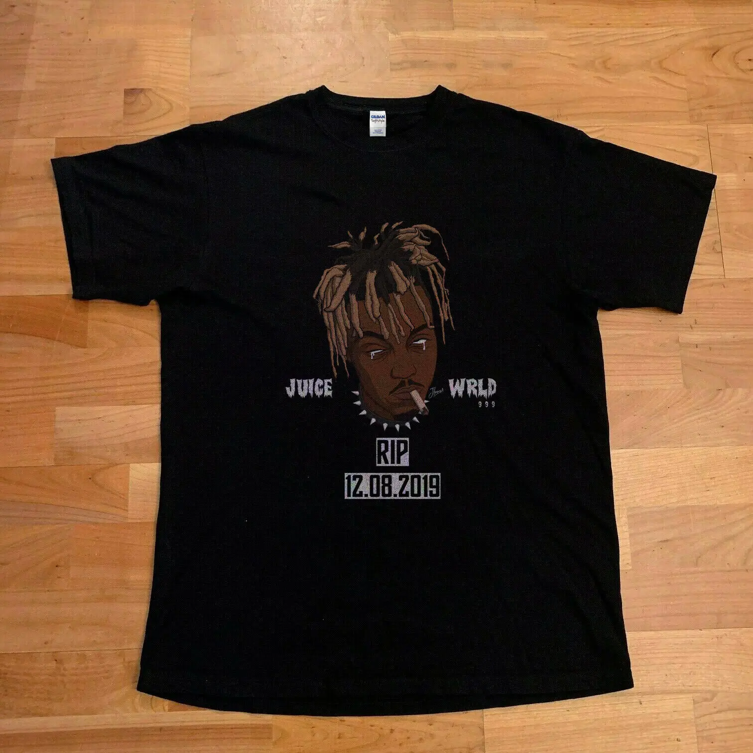 Мужская футболка с коротким рукавом juice wrld rip 2019 chicgo hip hop rap size S-3XL Reprint 2019
Мужская футболка с коротким рукавом juice wrld rip 2019 chicgo hip hop rap size S-3XL Reprint 2019
