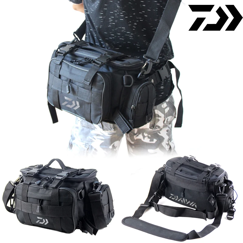 Многофункциональные сумки для рыбалки Daiwa, спортивная сумка на одно плечо для занятий спортом на открытом воздухе, рыболовная приманка, сна...
Многофункциональные сумки для рыбалки Daiwa, спортивная сумка на одно плечо для занятий спортом на открытом воздухе, рыболовная приманка, сна...