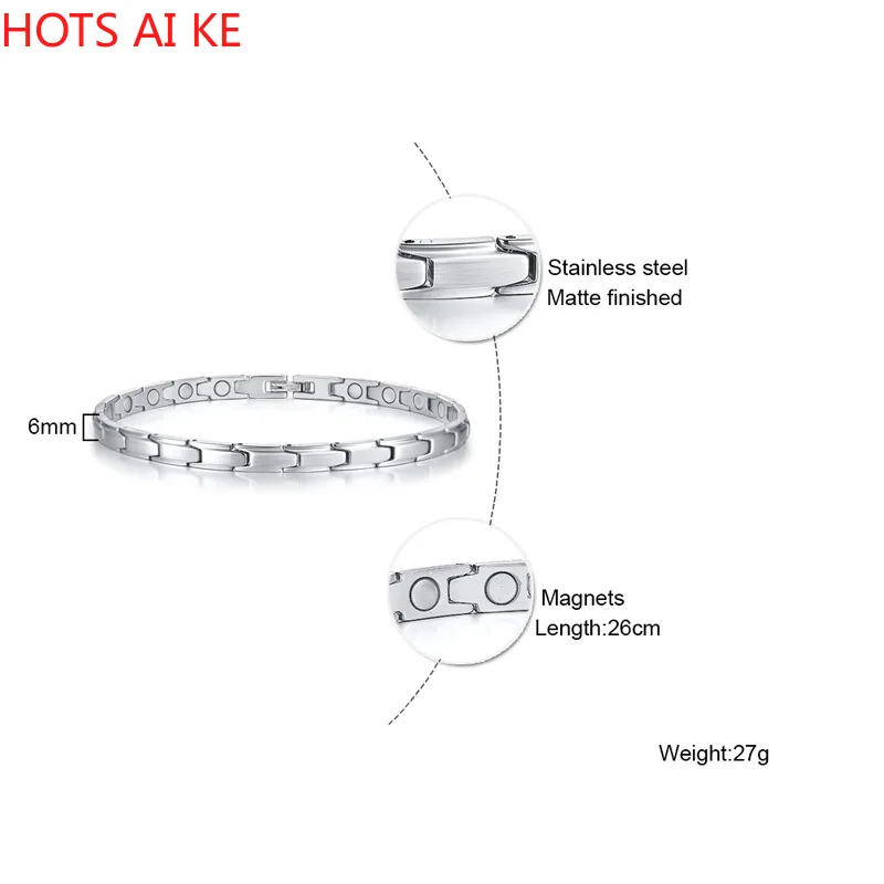 Anklets for Women Silver Color Chain Link Stylish Stainless Steel Health Energy Magneitc Goth Style Jewelry Gift
Anklets for Women Silver Color Chain Link Stylish Stainless Steel Health Energy Magneitc Goth Style Jewelry Gift