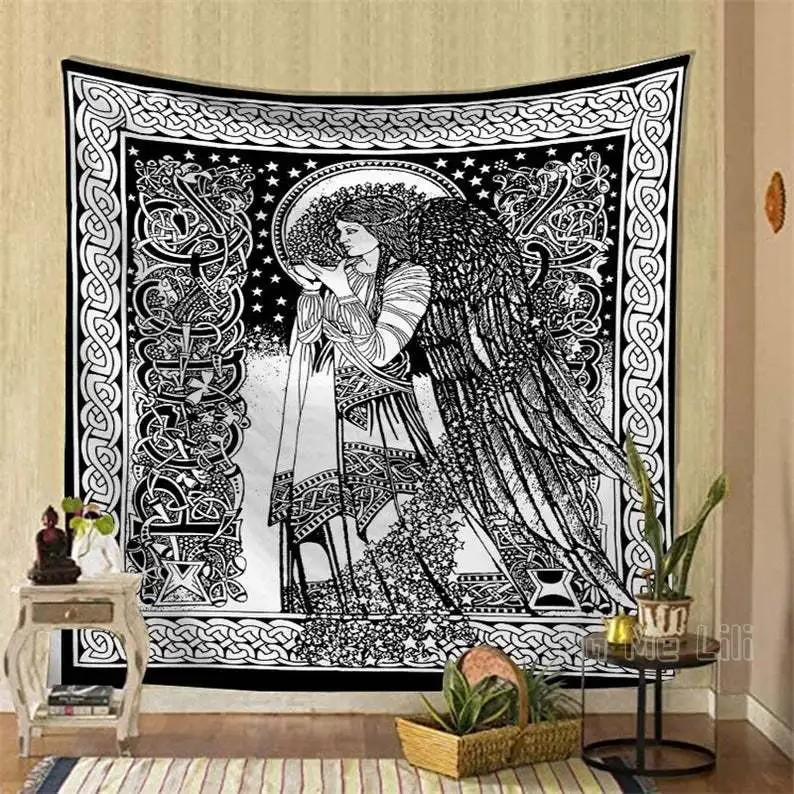 The Star Tarot Card Tapestry Medieval Europe Wall Hanging
The Star Tarot Card Tapestry Medieval Europe Wall Hanging
