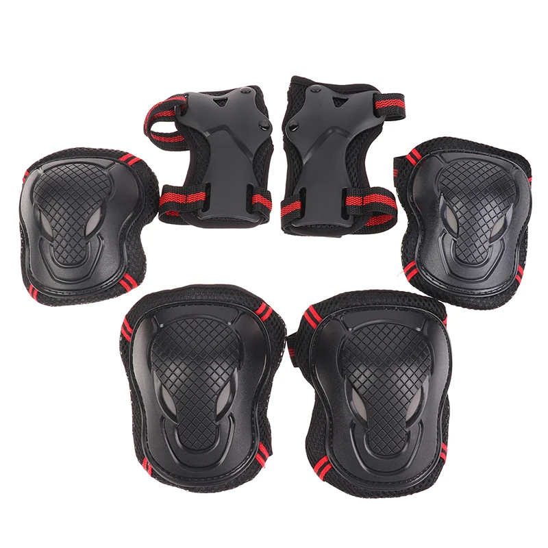 6pcs/set Skateboard Ice Roller Skating Protective Gear Elbow Pads Wrist Guard Cycling Riding Knee Protector for Kids Men Women
6pcs/set Skateboard Ice Roller Skating Protective Gear Elbow Pads Wrist Guard Cycling Riding Knee Protector for Kids Men Women