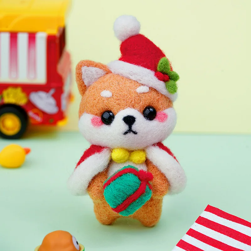 Wool Felt Poke Handmade DIY Material Kit Animal Toy Doll Wool Needle Felt Cat Puppet Suit Sewing Fabric WIth Needle Tools
Wool Felt Poke Handmade DIY Material Kit Animal Toy Doll Wool Needle Felt Cat Puppet Suit Sewing Fabric WIth Needle Tools