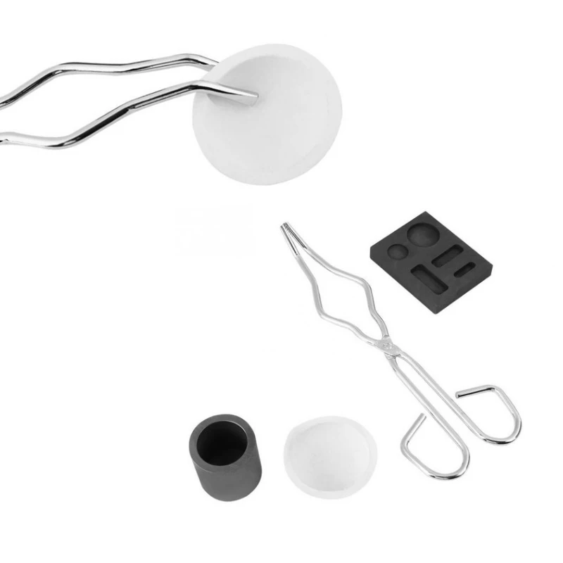 4 pcs Graphite Crucible Set, Ingot Mold Set High Purity Graphite Torch Melting Casting Kit for Non-Ferrous Metal,Gold
4 pcs Graphite Crucible Set, Ingot Mold Set High Purity Graphite Torch Melting Casting Kit for Non-Ferrous Metal,Gold