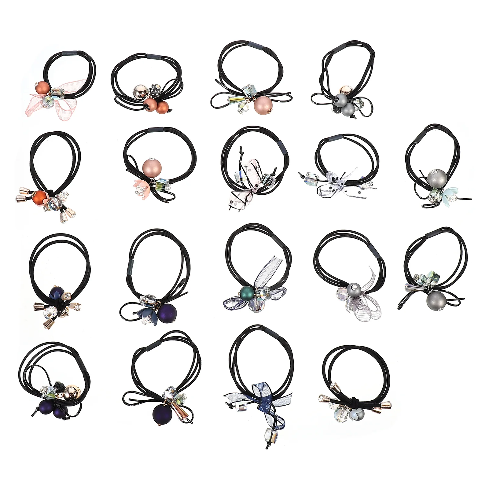 18 шт. модные резинки для волос для конского хвоста легкие резинки 
18 шт. модные резинки для волос для конского хвоста легкие резинки