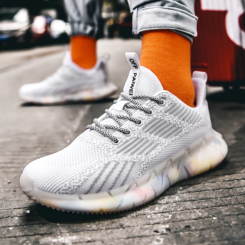 Men Casual Shoes 2020 Sneakers Breathable Lightweight Men Shoes High Quality Comfortable Lace-up Men Mesh Walking Shoes Fashion
Men Casual Shoes 2020 Sneakers Breathable Lightweight Men Shoes High Quality Comfortable Lace-up Men Mesh Walking Shoes Fashion