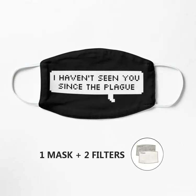 I haven't seen you since the plague Mask New Washable Reusable Facemask Half Face Mouth Mark Protective Adults Kids
I haven't seen you since the plague Mask New Washable Reusable Facemask Half Face Mouth Mark Protective Adults Kids