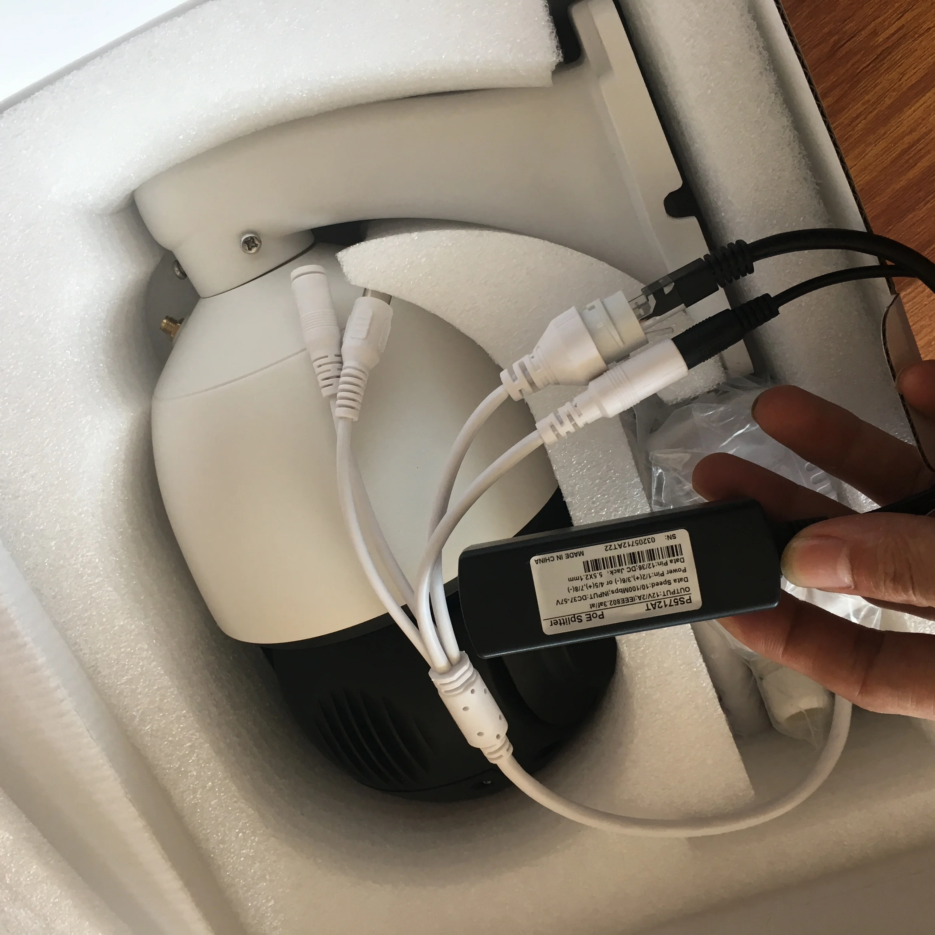 Адаптер питания по сети Ethernet с питанием от сети Ethernet, 100 Мбит/с, выход 12 В, 2 А, 48 В, Midspan для Wi-Fi ptz-камеры
Адаптер питания по сети Ethernet с питанием от сети Ethernet, 100 Мбит/с, выход 12 В, 2 А, 48 В, Midspan для Wi-Fi ptz-камеры