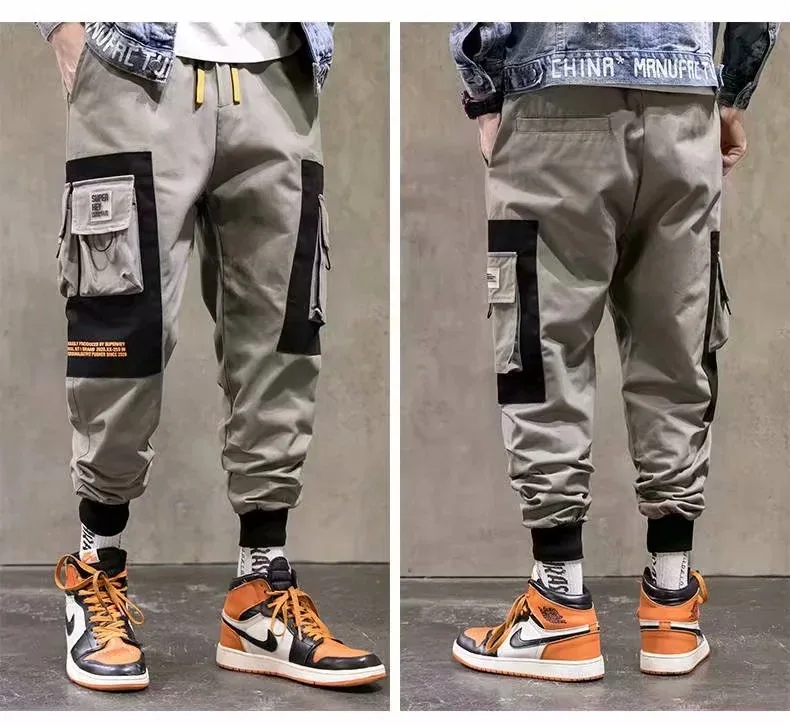 Ribbons Harem Joggers Men Cargo Pants Streetwear 2022 Hip Hop Casual Pockets Track Pants Male Harajuku Fashion Trousers
Ribbons Harem Joggers Men Cargo Pants Streetwear 2022 Hip Hop Casual Pockets Track Pants Male Harajuku Fashion Trousers