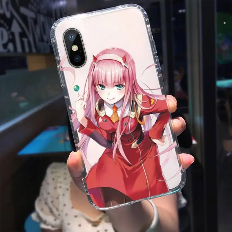 Japan DARLING in the FRANXX Anime Phone Case Transparent for iPhone 11 12 mini pro XS MAX 8 7 6 6S Plus X 5S SE 2020 XR
Japan DARLING in the FRANXX Anime Phone Case Transparent for iPhone 11 12 mini pro XS MAX 8 7 6 6S Plus X 5S SE 2020 XR