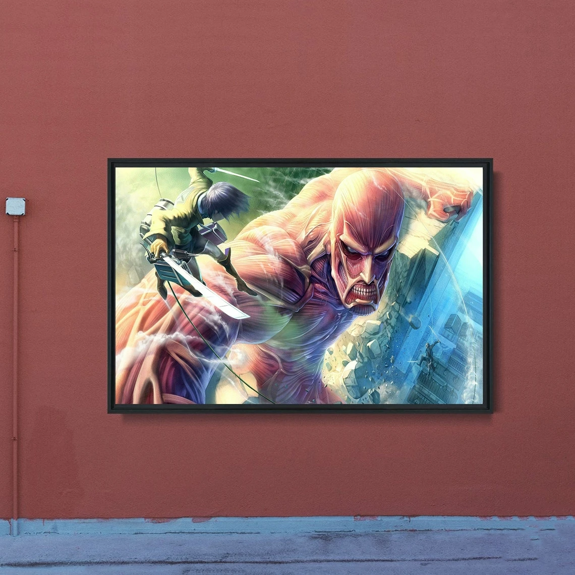 Постер из аниме «атака на Титанов», японская мультяшная ТВ-серия, Холщовый постер, художественное оформление, домашняя настенная живопись (без рамки)
Постер из аниме «атака на Титанов», японская мультяшная ТВ-серия, Холщовый постер, художественное оформление, домашняя настенная живопись (без рамки)