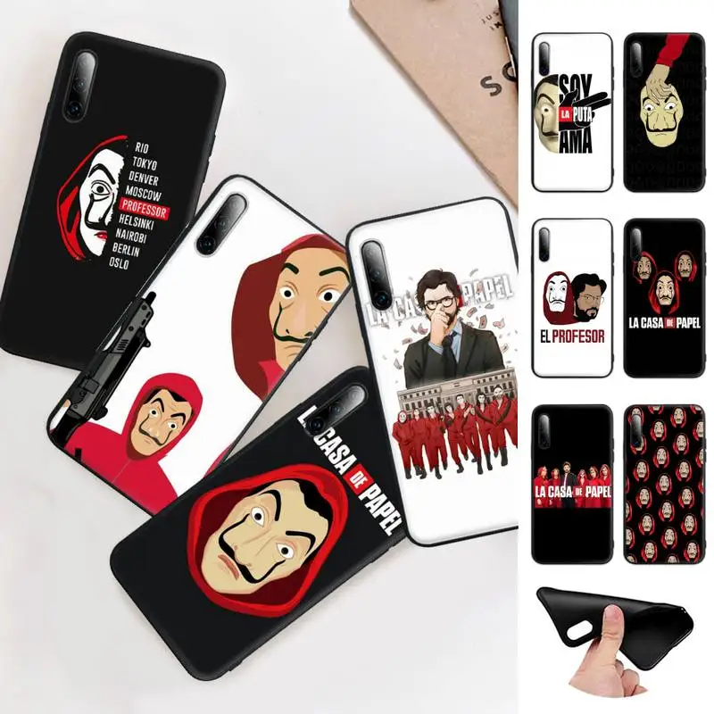 Money Heist House Paper La Casa De Papel Phone Case For Honor 30 7A Pro 10 20 Lite 7C 8 8A 8X 9X 10I 20I 20S Silicone Coque
Money Heist House Paper La Casa De Papel Phone Case For Honor 30 7A Pro 10 20 Lite 7C 8 8A 8X 9X 10I 20I 20S Silicone Coque