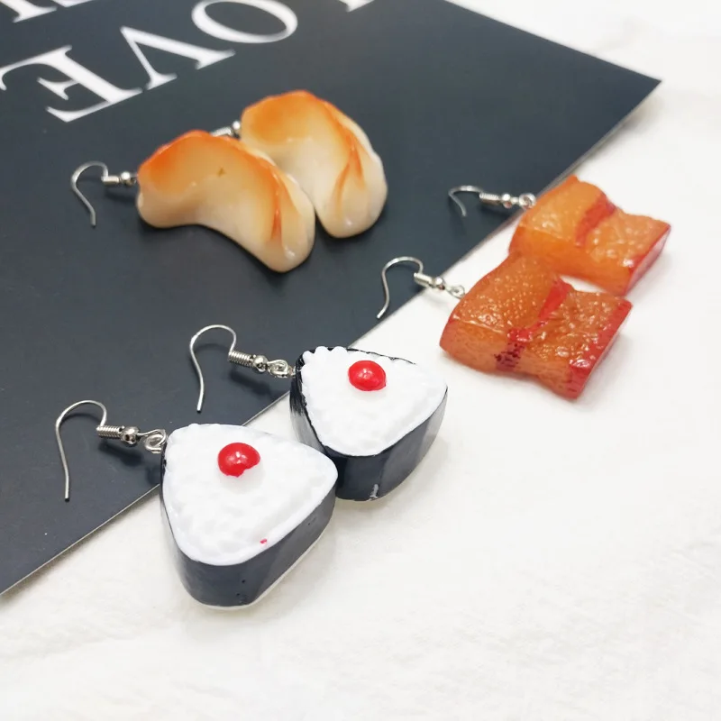 SNCSDK 2021 Trendy Creative Fun Imitation Foodie Pork Bbelly Fried Dumpling Ear Hook Women's Dangle Earrings Fashion Accessories
SNCSDK 2021 Trendy Creative Fun Imitation Foodie Pork Bbelly Fried Dumpling Ear Hook Women's Dangle Earrings Fashion Accessories