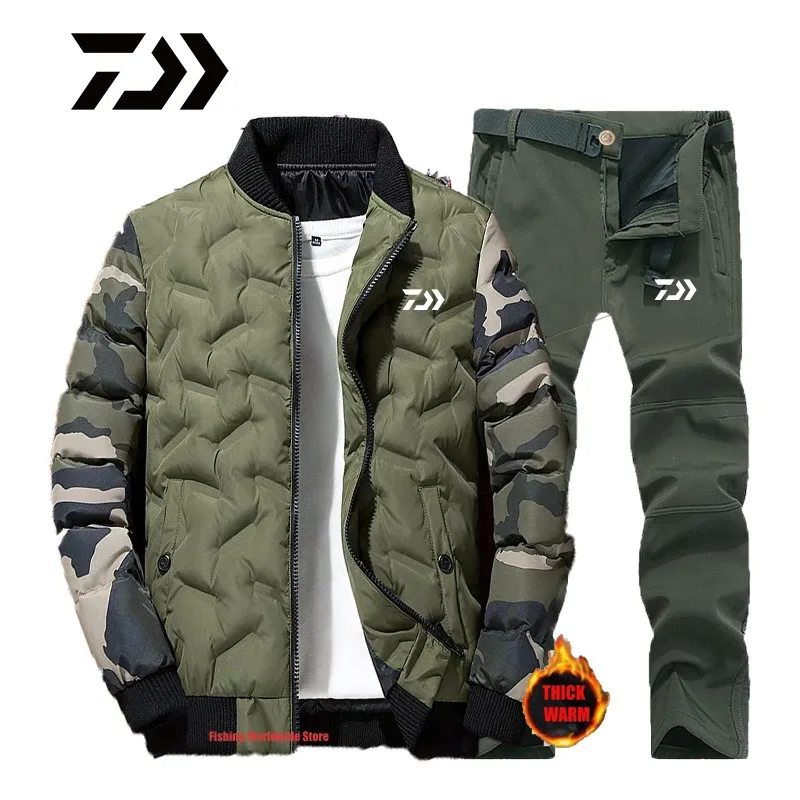 2021 Men Cotton Daiwa Fishing Jackets Men Winter Warm Thick Puffer Fishing Clothing Outdoor Waterproof Fleece Fishing Pants
2021 Men Cotton Daiwa Fishing Jackets Men Winter Warm Thick Puffer Fishing Clothing Outdoor Waterproof Fleece Fishing Pants