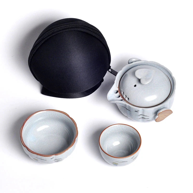 Kung fu teapot teacup Travel tea set Include 1 Pot 2 Cup,tea cup teapot Chinese ceramic teapot kettle porcelain gaiwan tea cup
Kung fu teapot teacup Travel tea set Include 1 Pot 2 Cup,tea cup teapot Chinese ceramic teapot kettle porcelain gaiwan tea cup