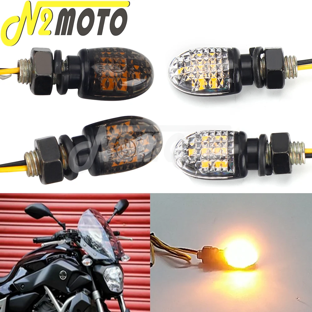 E24 Emark Blinker 12V Led Mini Turn Signal Light Indicator Smoke Clear Lens Motorcycle Front Rear Flasher For Kawasaki Suzuki
E24 Emark Blinker 12V Led Mini Turn Signal Light Indicator Smoke Clear Lens Motorcycle Front Rear Flasher For Kawasaki Suzuki