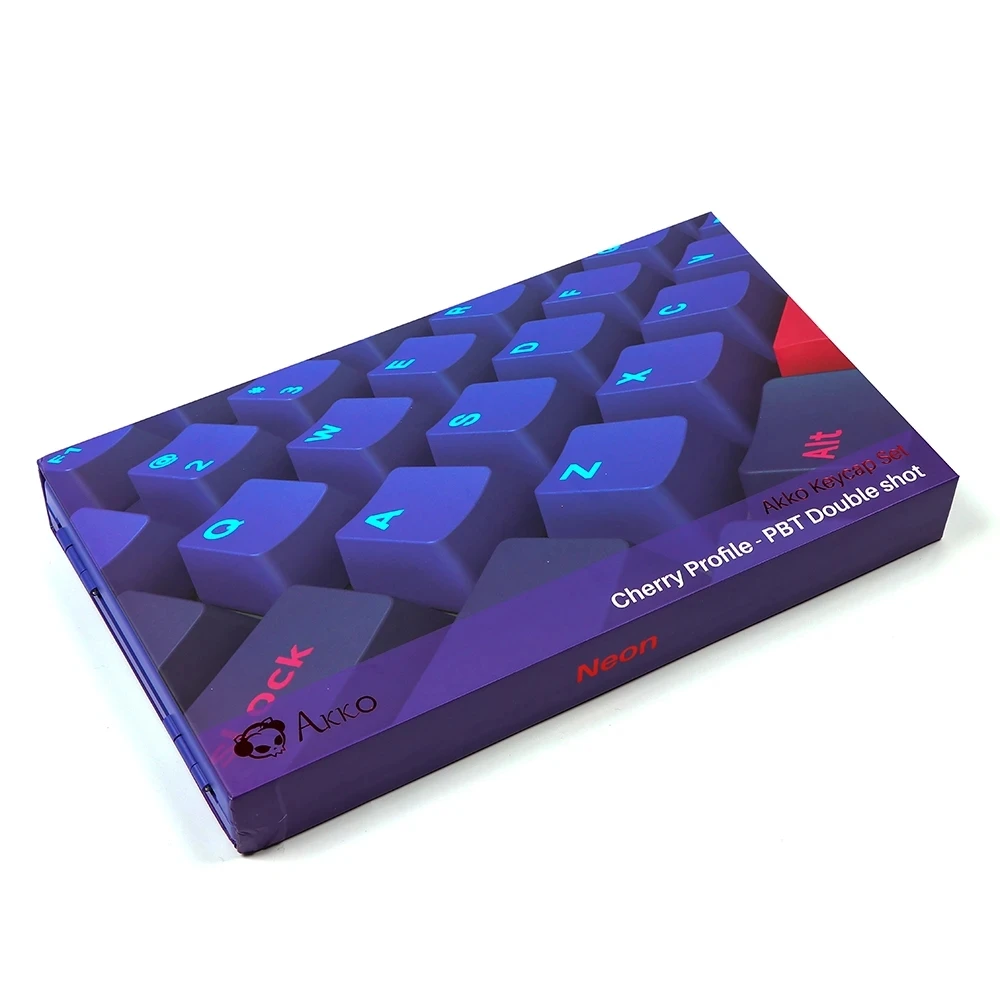 AKKO NEON Keycaps Set Cherry Profile Double-shot PBT 108 Full Keycaps Set, with 49 Extra Novelty Keycaps
AKKO NEON Keycaps Set Cherry Profile Double-shot PBT 108 Full Keycaps Set, with 49 Extra Novelty Keycaps