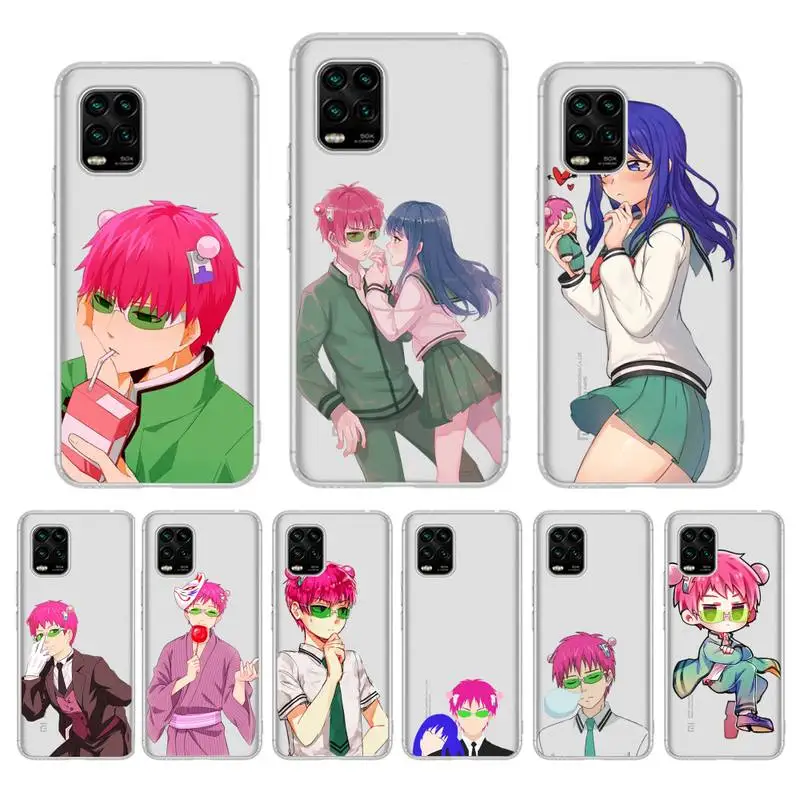 Japan Anime The Disastrous Life of Saiki K Phone Case For Redmi Note 5 7A 10 9 8 plus pro 9A K20 for Xiaomi 10Pro 10T 11 Capa
Japan Anime The Disastrous Life of Saiki K Phone Case For Redmi Note 5 7A 10 9 8 plus pro 9A K20 for Xiaomi 10Pro 10T 11 Capa