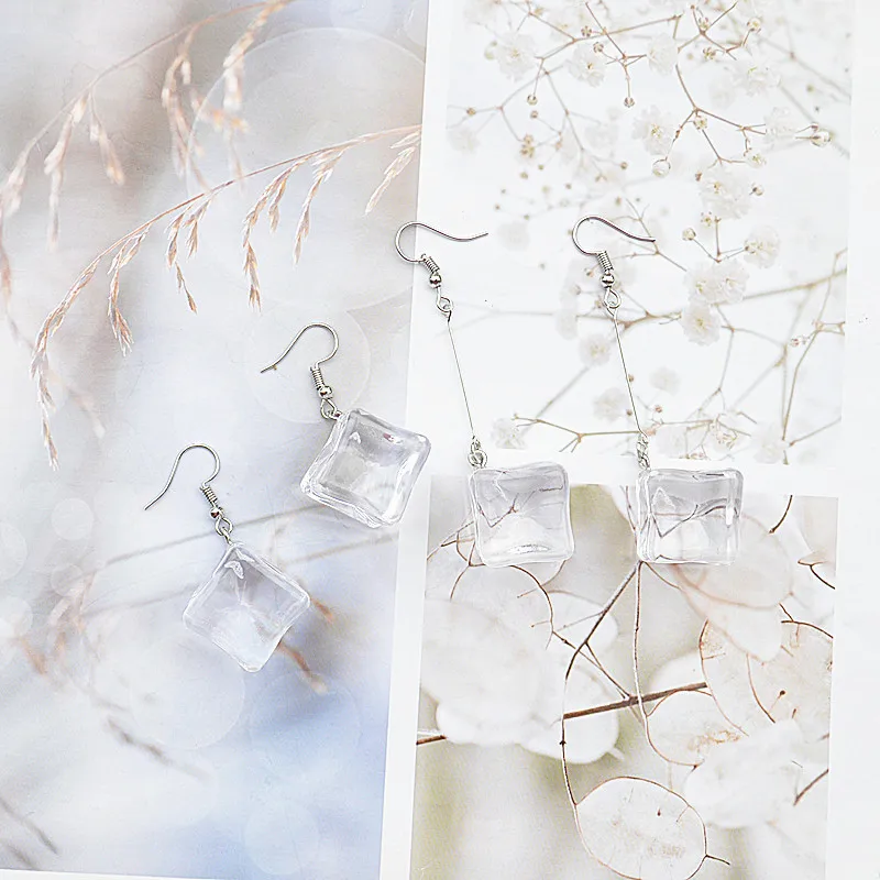 Hand Made Creativity Resin Drop Earrings for Women Cute Funny Ice Cube Summer Dangle Earring Girls Kolczyki Party Jewelry Gift
Hand Made Creativity Resin Drop Earrings for Women Cute Funny Ice Cube Summer Dangle Earring Girls Kolczyki Party Jewelry Gift